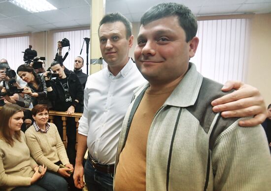 Court announces verdict for Alexei Navalny