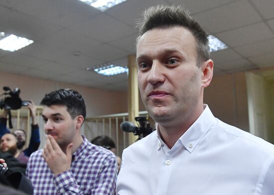 Court announces verdict for Alexei Navalny