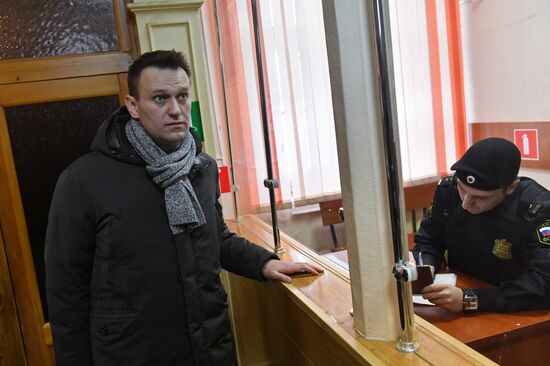 Court announces verdict for Alexei Navalny