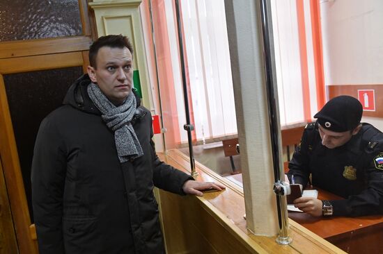 Court announces verdict for Alexei Navalny