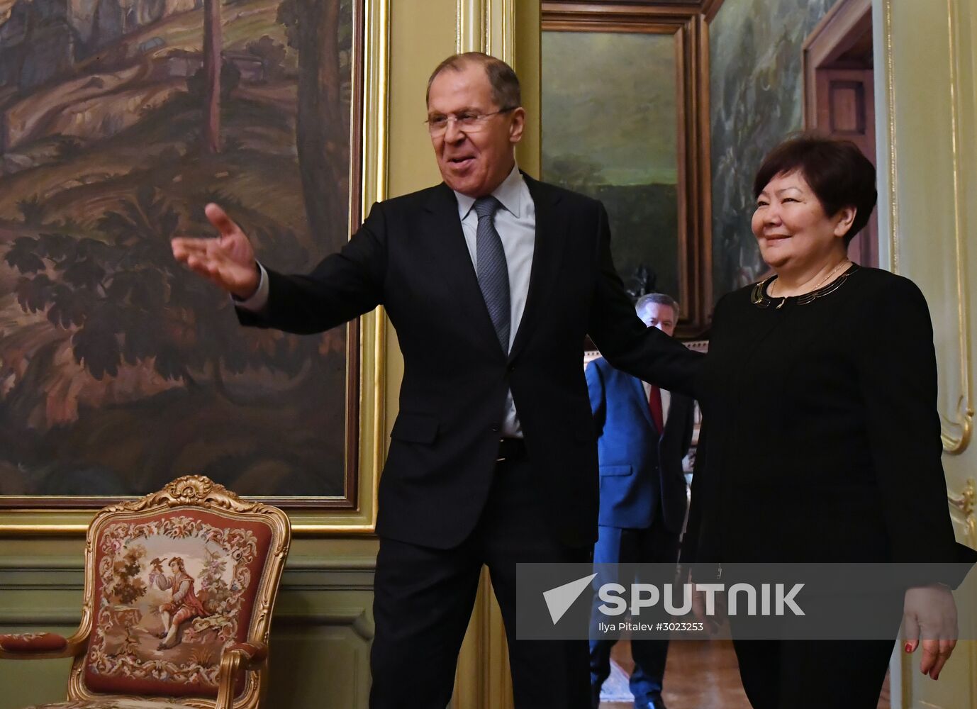 Foreign Minister Sergei Lavrov meets with OSCE Special Representative for Combating Trafficking in Human Beings