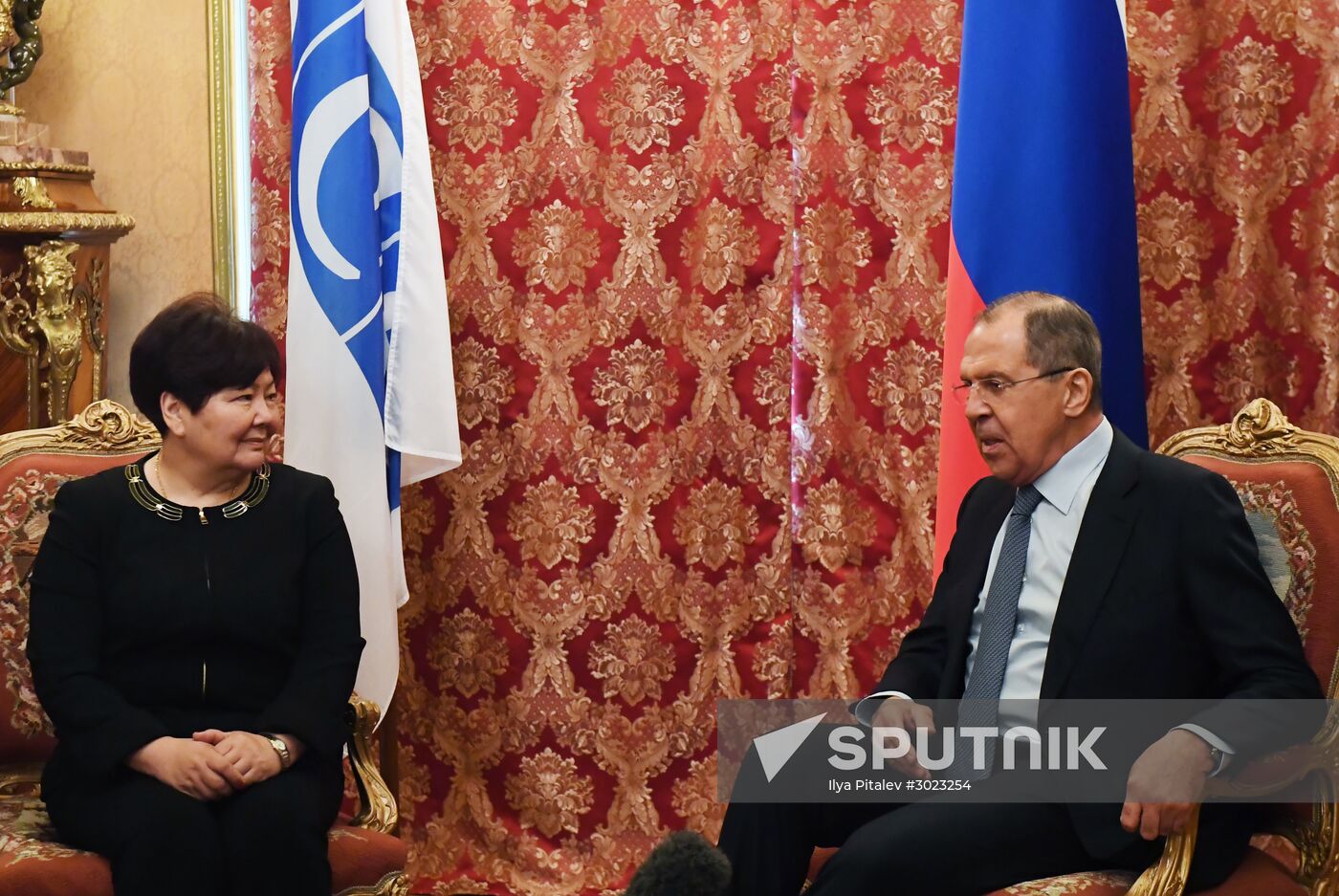 Foreign Minister Sergei Lavrov meets with OSCE Special Representative for Combating Trafficking in Human Beings