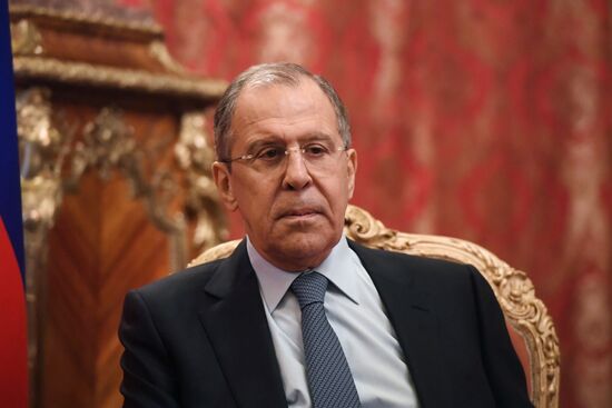 Foreign Minister Sergei Lavrov meets with OSCE Special Representative for Combating Trafficking in Human Beings