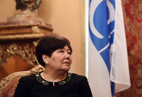 Fpreign Minister lavrov meets with OSCE Coordinator for Combating Trafficking in Human Beings