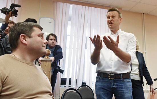 Court announces verdict for Alexei Navalny