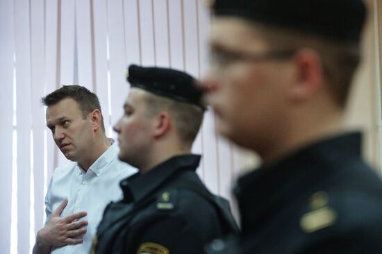 Court announces verdict for Alexei Navalny