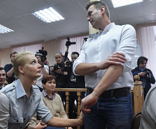 Court announces verdict for Alexei Navalny