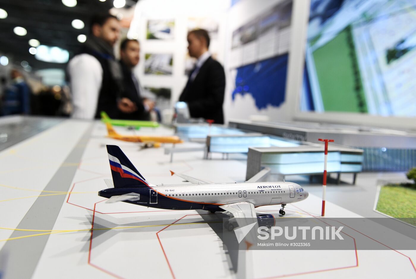 2017 National Aviation Infrastructure Show in Moscow.