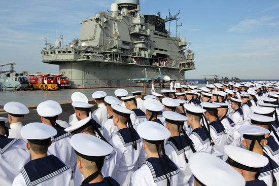 Distant sea voyage by Russian Northern Fleet's combat vessels