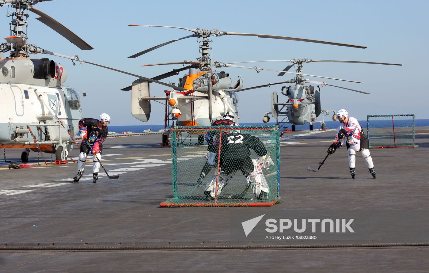Distant sea voyage by Russian Northern Fleet's combat vessels