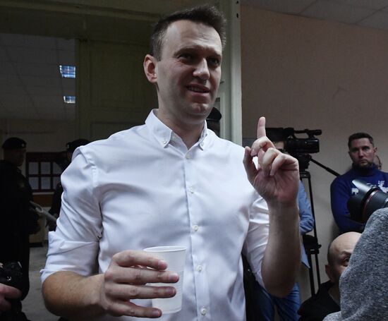 Court announces verdict for Alexei Navalny
