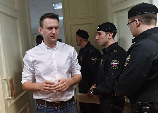 Court announces verdict for Alexei Navalny