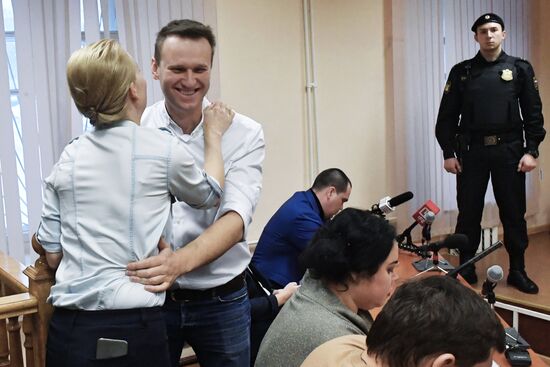 Court announces verdict for Alexei Navalny