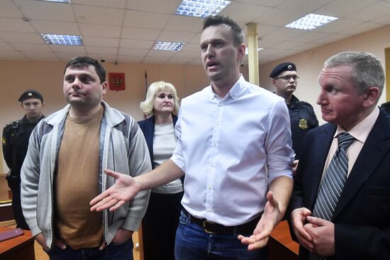 Court announces verdict for Alexei Navalny