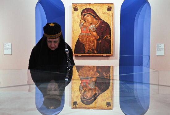 Opening of the exhibition "Masterpieces of Byzantium"
