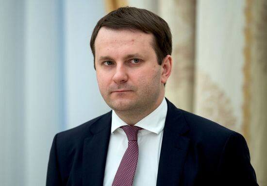 President Vladimir Putin meets with Volkswagen AG Management Board Chair Matthias Müller