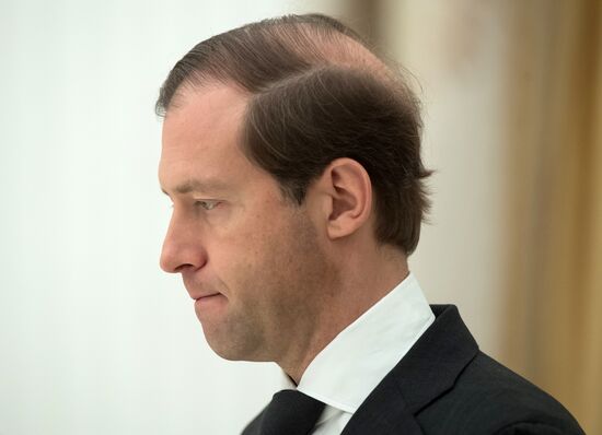 President Vladimir Putin meets with Volkswagen AG Management Board Chair Matthias Müller