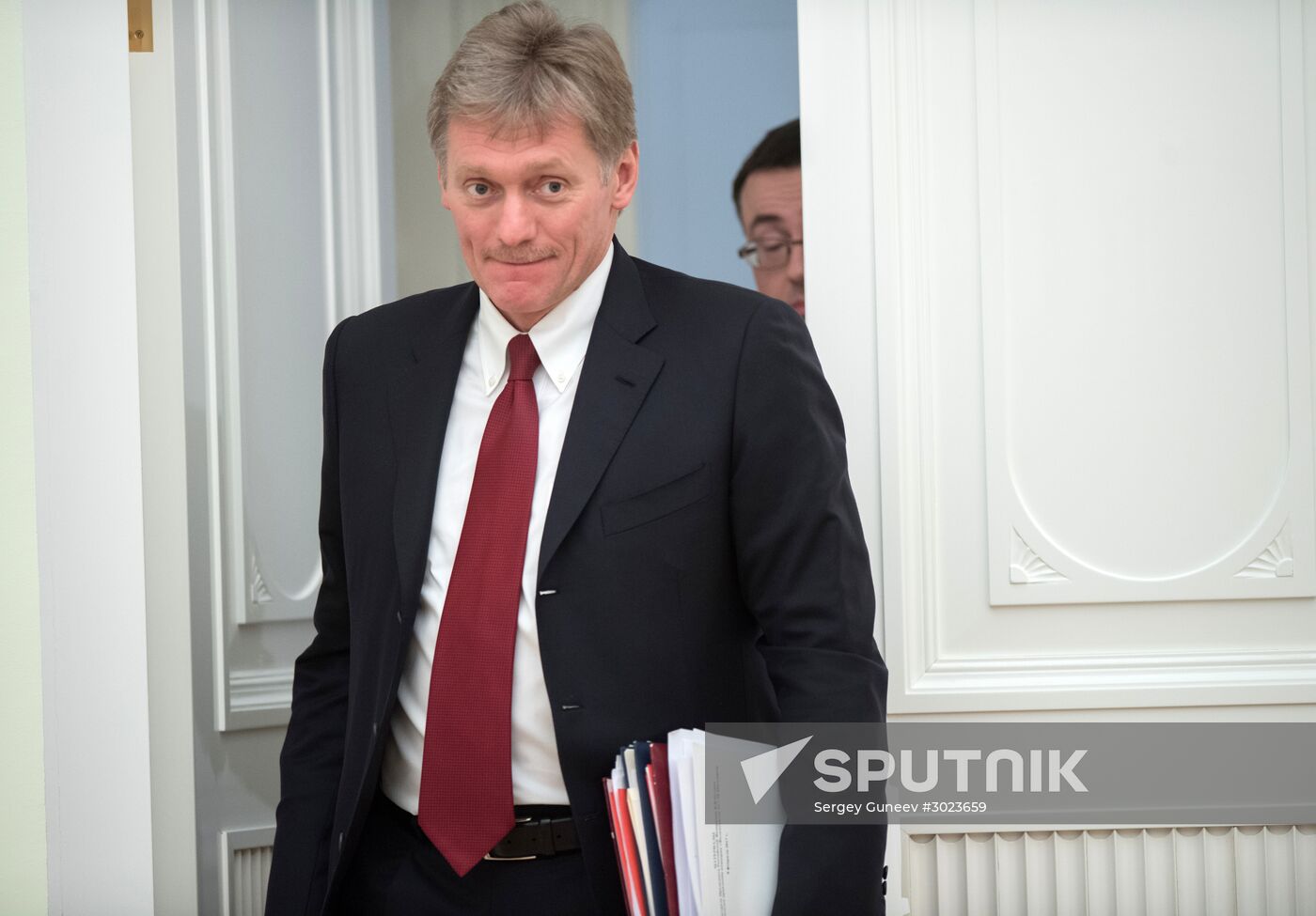 President Vladimir Putin meets with Volkswagen AG Management Board Chair Matthias Müller