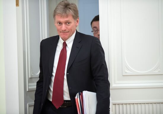 President Vladimir Putin meets with Volkswagen AG Management Board Chair Matthias Müller