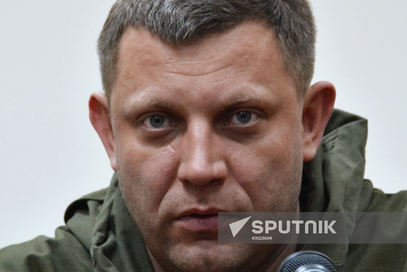 Alexander Zakharchenko gives news conference in Donetsk