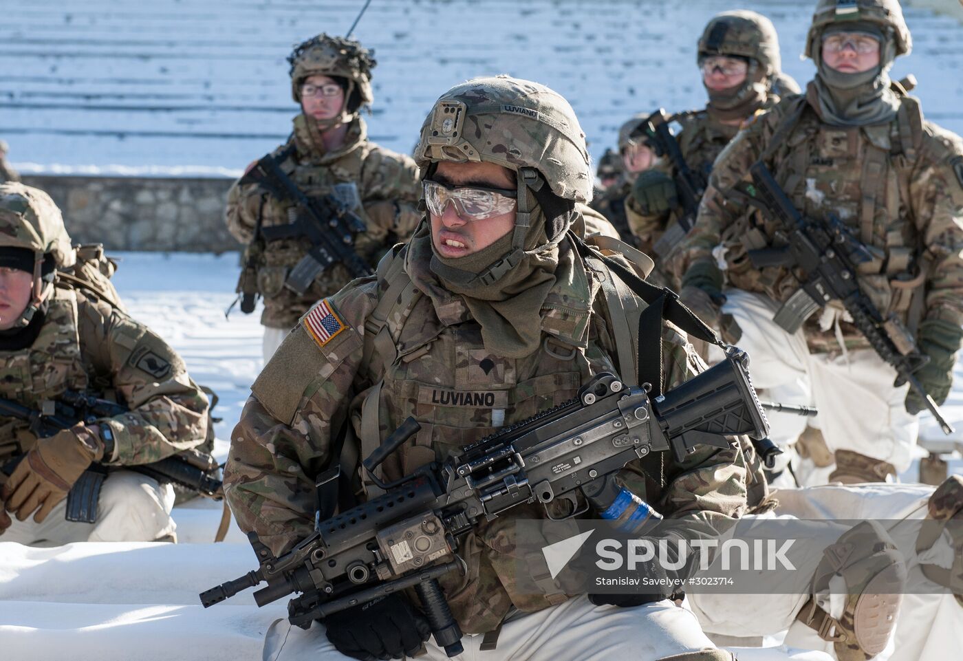 Demonstration of NATO military equipment in Latvia