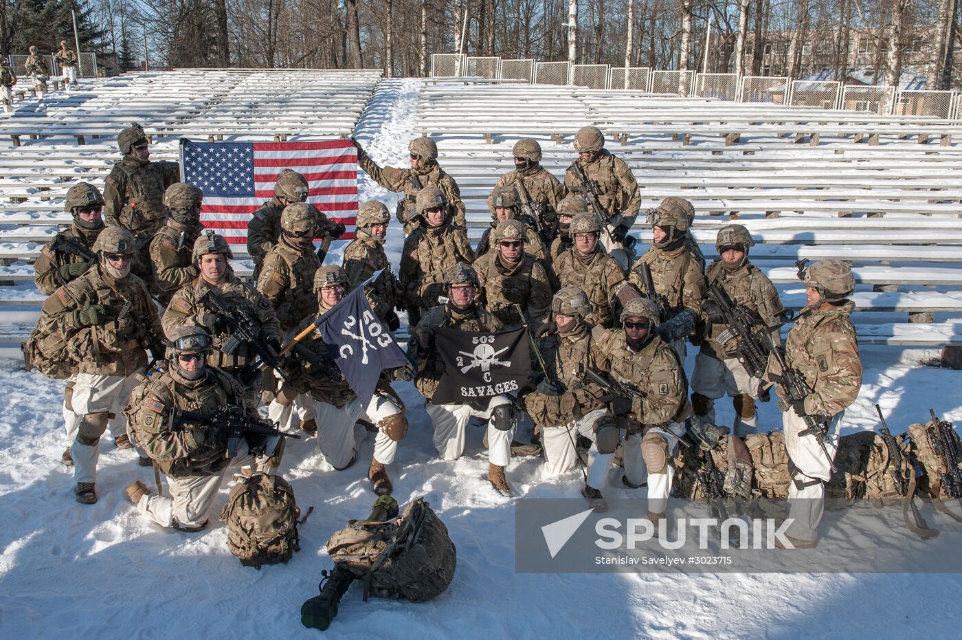 Demonstration of NATO military equipment in Latvia