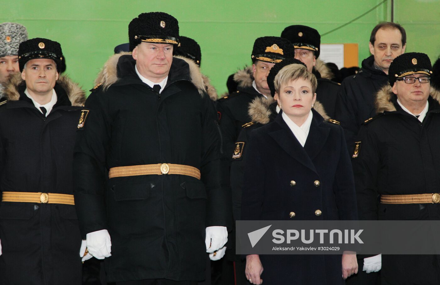 Welcoming the aircraft cruiser Admiral Kuznetsov in Severomorsk