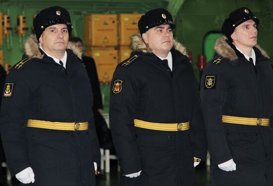 Welcoming the aircraft cruiser Admiral Kuznetsov in Severomorsk