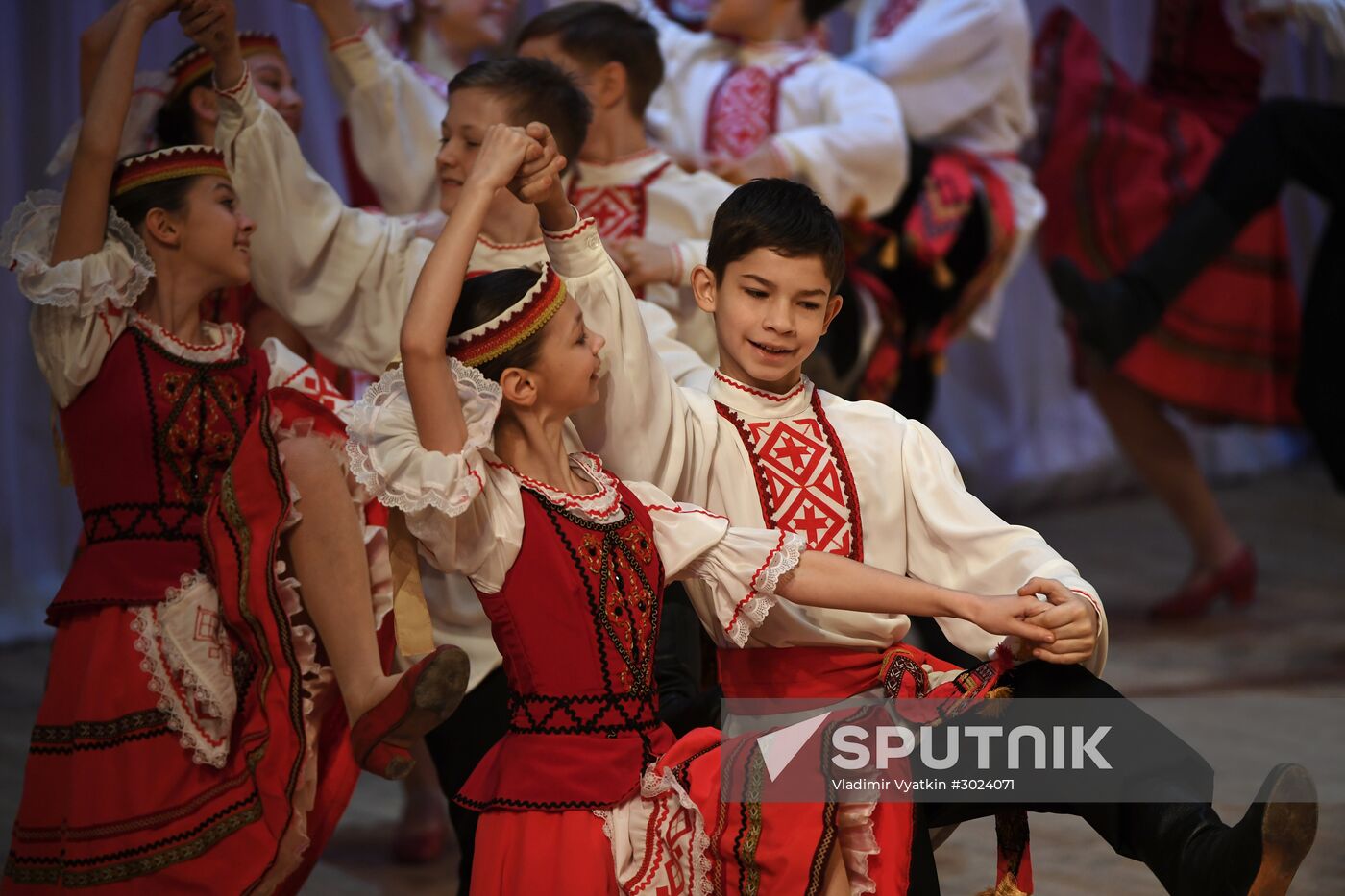Igor Moiseyev Falk Dance Ensemble holds rehearsal