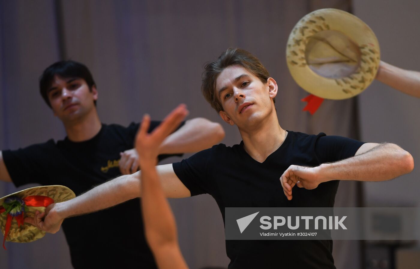 Igor Moiseyev Falk Dance Ensemble holds rehearsal