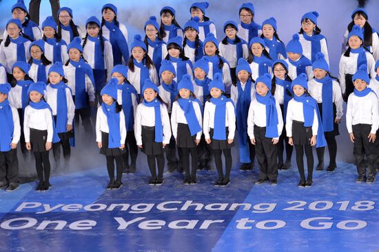 PyeongChang 2018 One Year to Go Ceremony