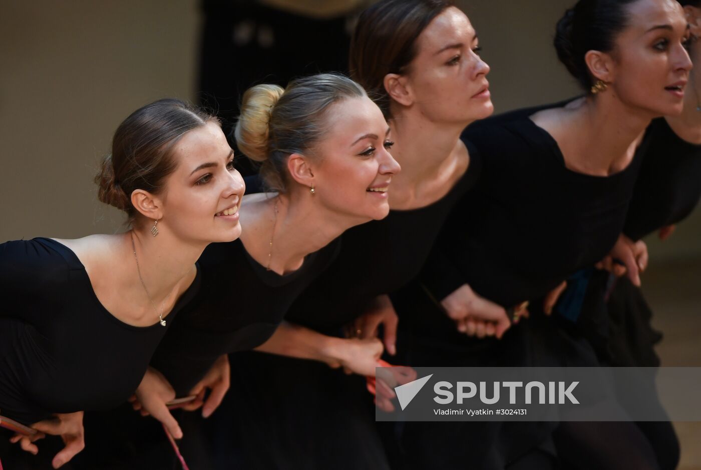 Igor Moiseyev Dance Company concert rehearsal