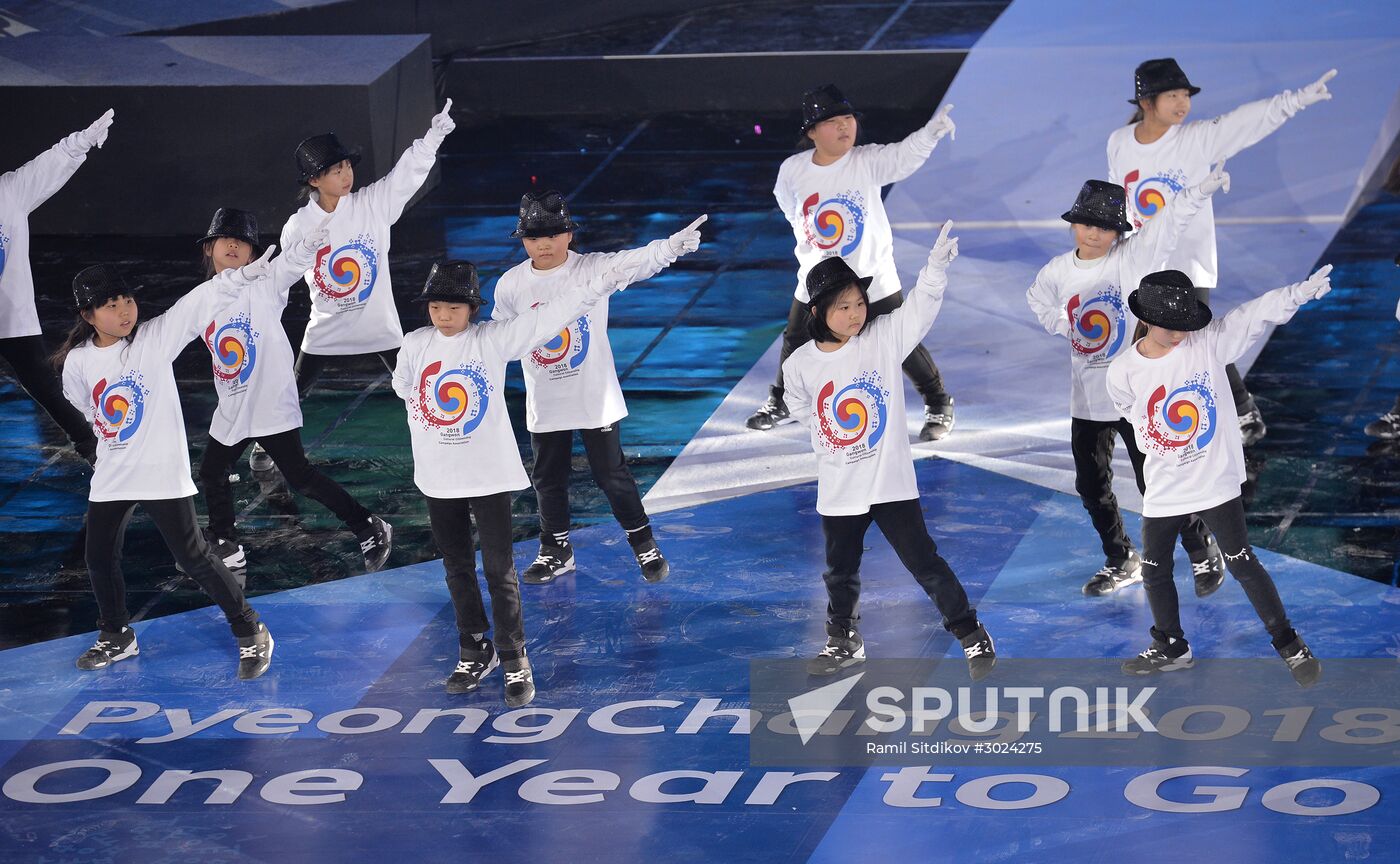 Pyeongchang 2018 One Year to Go Ceremony