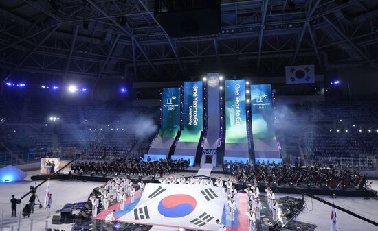 PyeongChang 2018 One Year to Go Ceremony