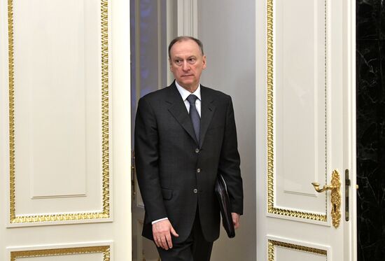 Russian President Vladimir Putin holds Russian Federation Security Council meeting