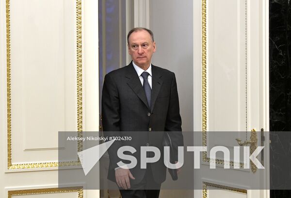 Russian President Vladimir Putin holds Russian Federation Security Council meeting