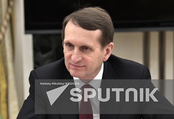 Russian President Vladimir Putin holds Russian Federation Security Council meeting