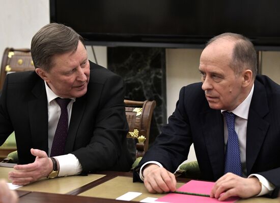 Russian President Vladimir Putin holds Russian Federation Security Council meeting