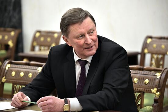 Russian President Vladimir Putin holds Russian Federation Security Council meeting