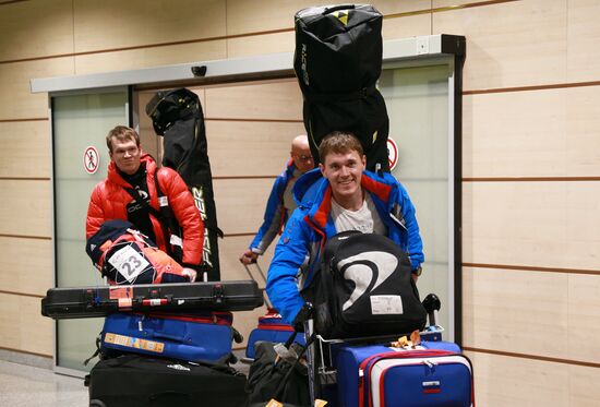 Russian team comes back to Moscow from Winter Universiade