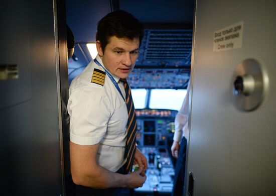 Civil Aviation Day at Novosibirsk International Airport