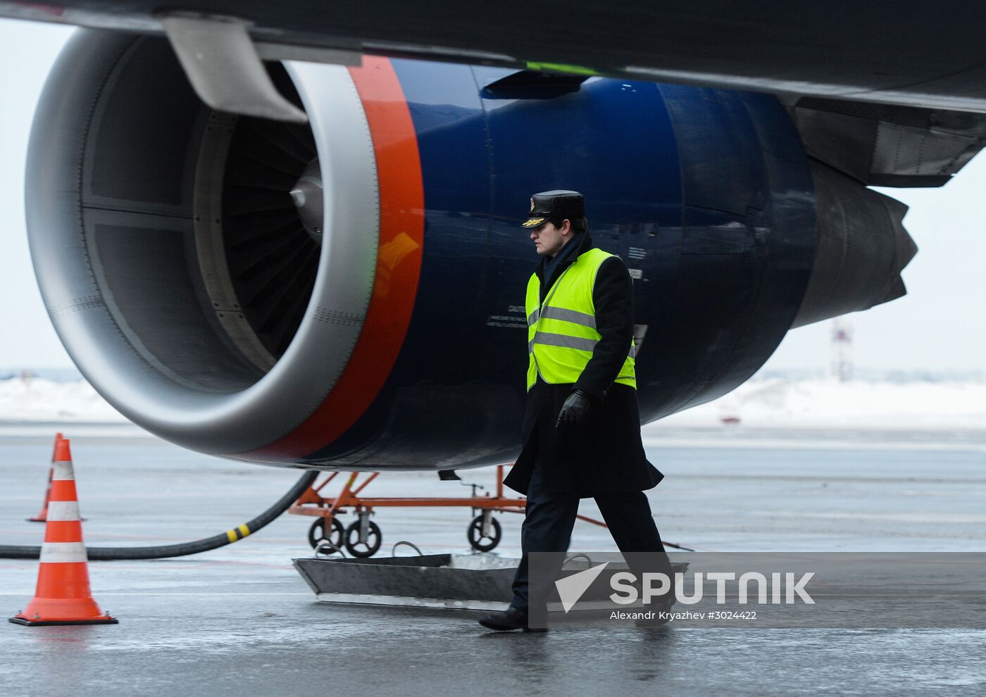 Civil Aviation Day at Novosibirsk International Airport