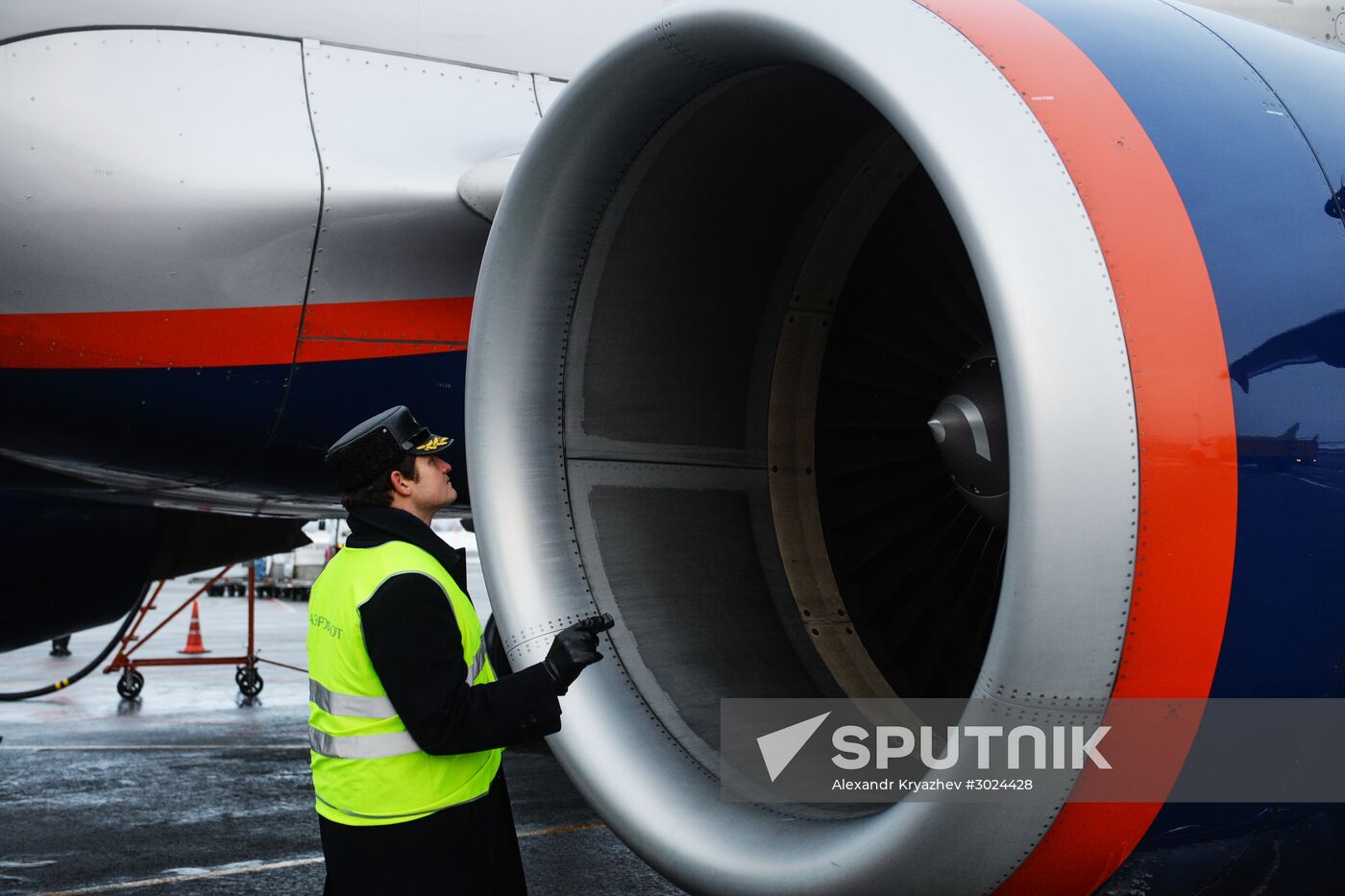 Civil Aviation Day at Novosibirsk International Airport