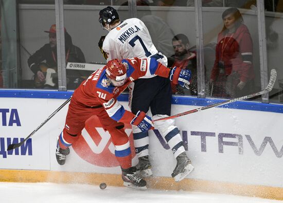 Euro Hockey Tour. Russia vs. Finland