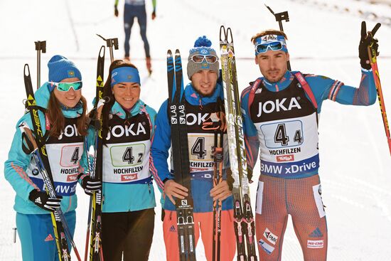 2017 Biathlon World Championships. Mixed relay