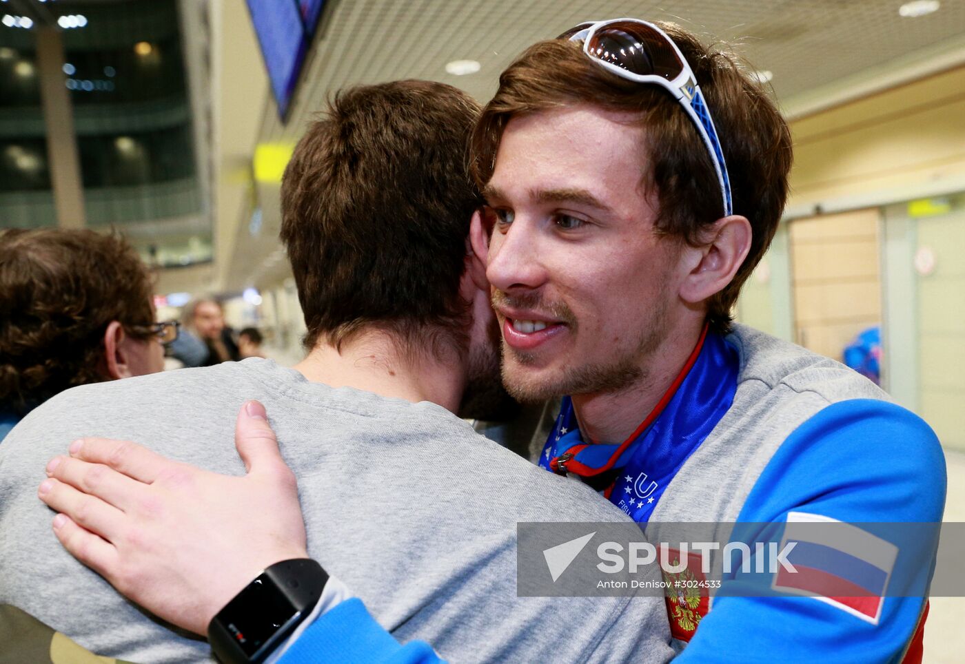 Russian team comes back to Moscow from Winter Universiade
