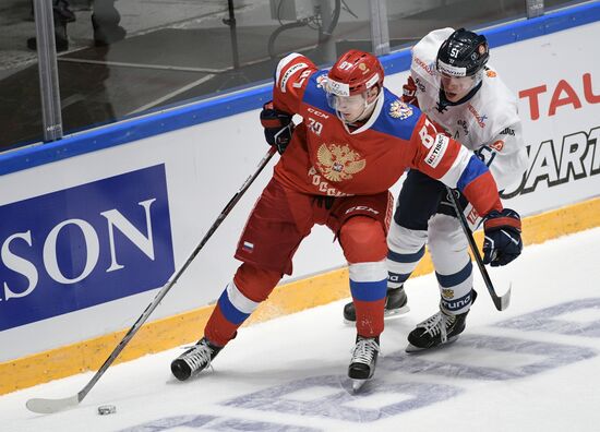 Euro Hockey Tour. Russia vs. Finland