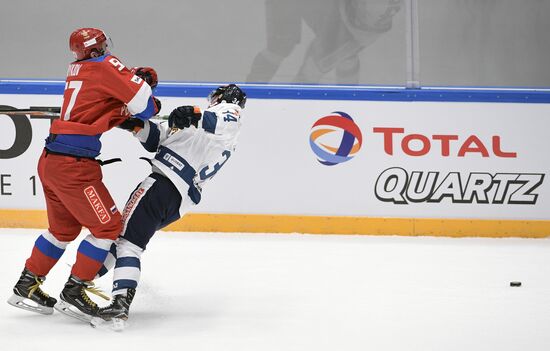 Euro Hockey Tour. Russia vs. Finland