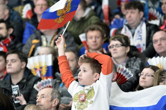 Euro Hockey Tour. Russia vs. Finland
