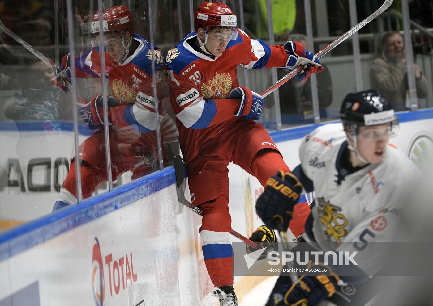 Euro Hockey Tour. Russia vs. Finland